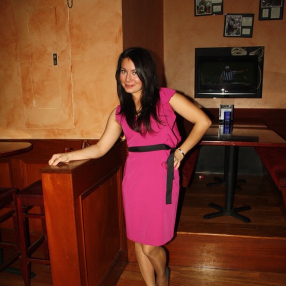 Maroon Dress